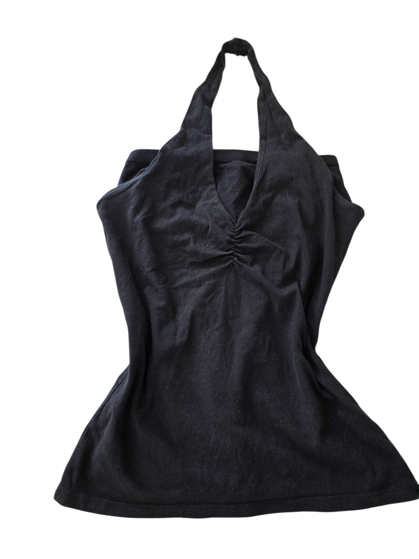 Y2k vintage halter black top