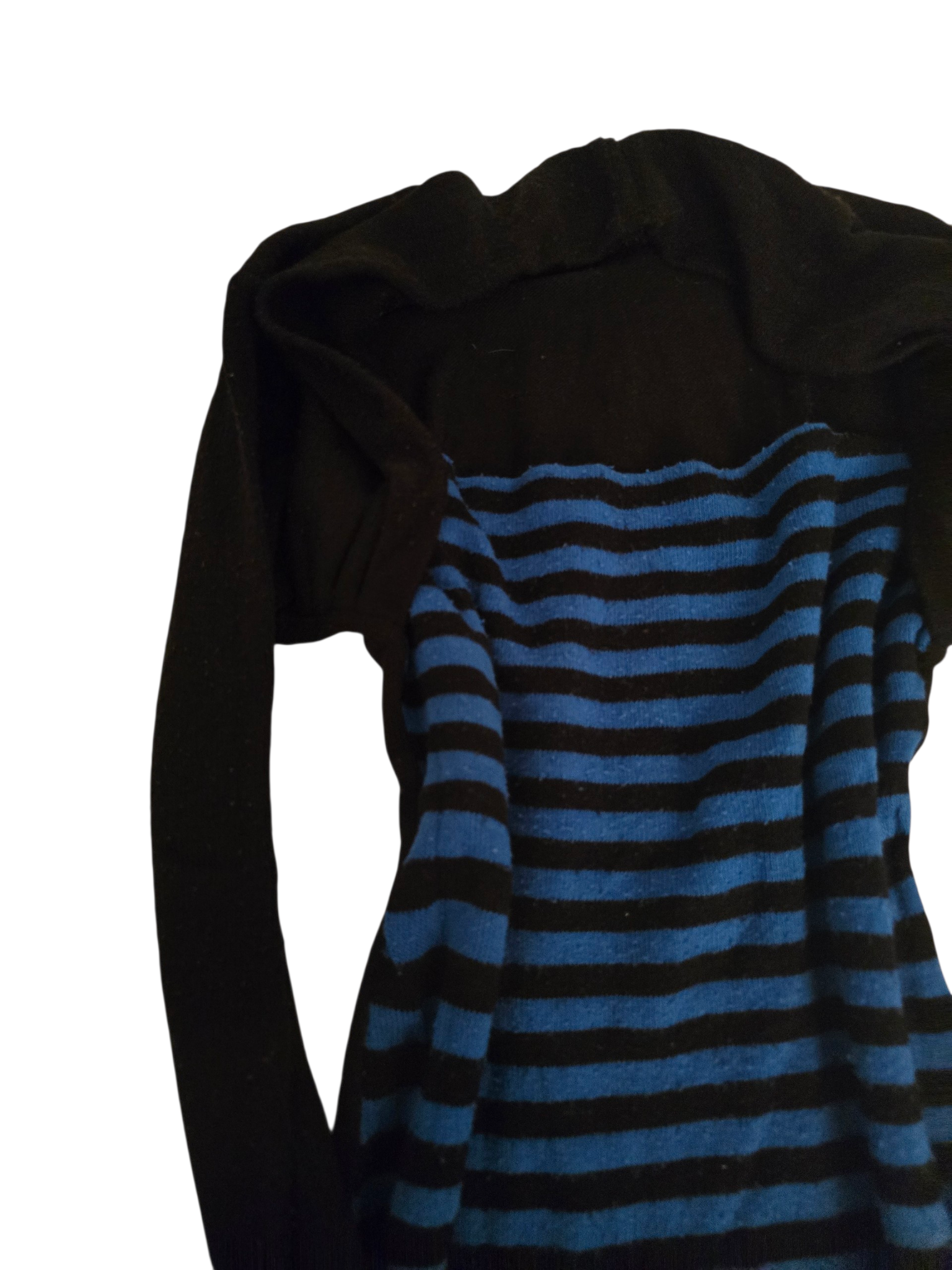 2000s vintage striped softgrunge emo sweater - zimfriperie
