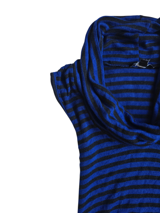 2000s vintage emo striped top