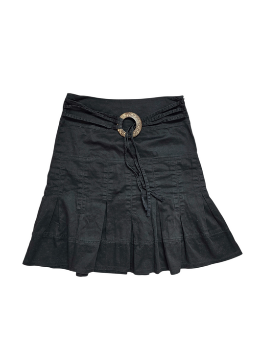 00s vintage pleated low waist skirt - zimfriperie