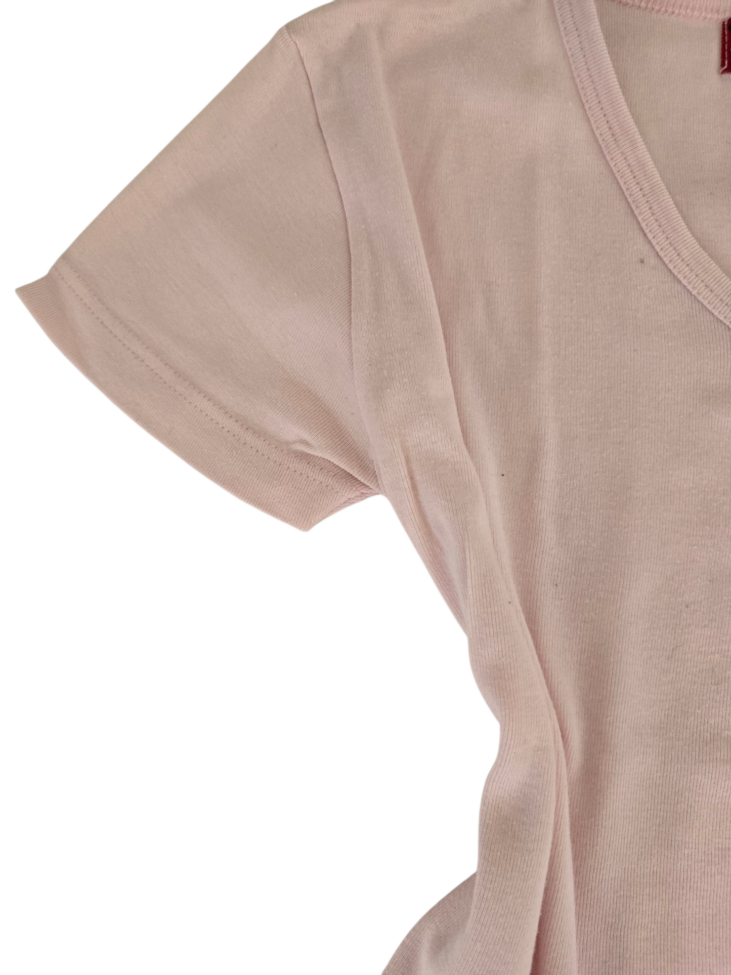 2000s vintage pink coquette tshirt