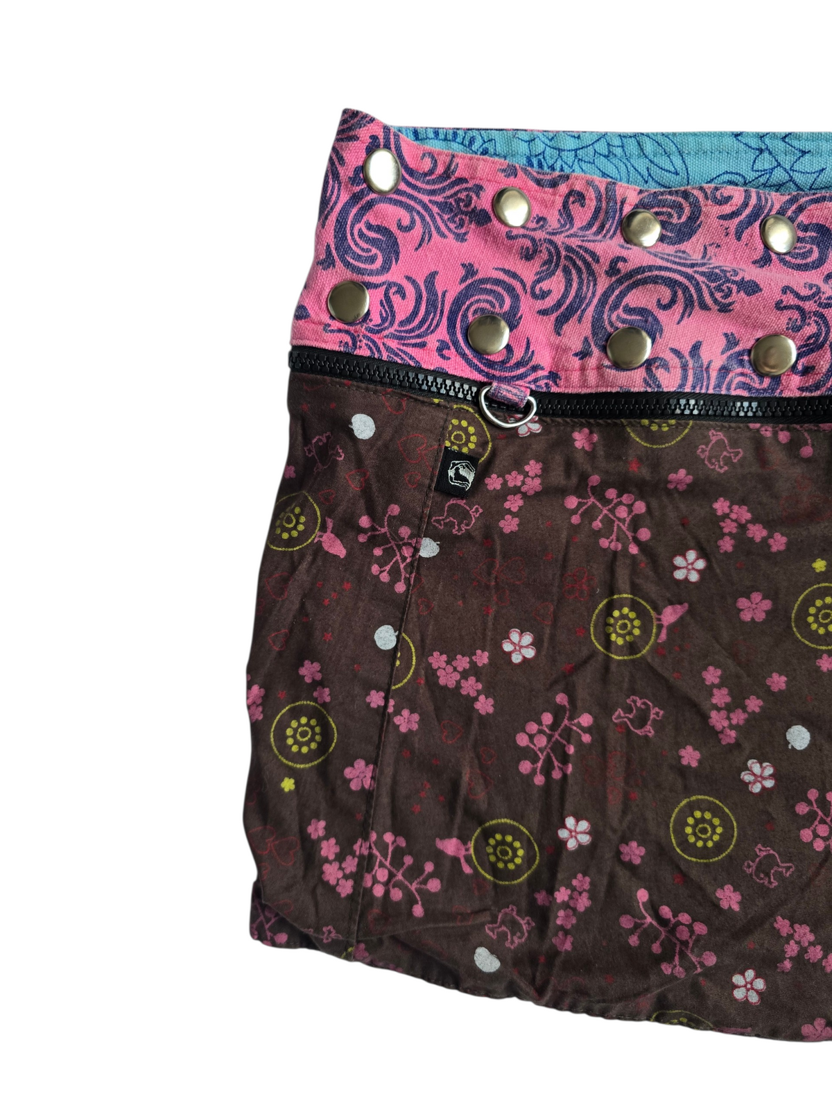 2000s vintage whimsical reversible skirt