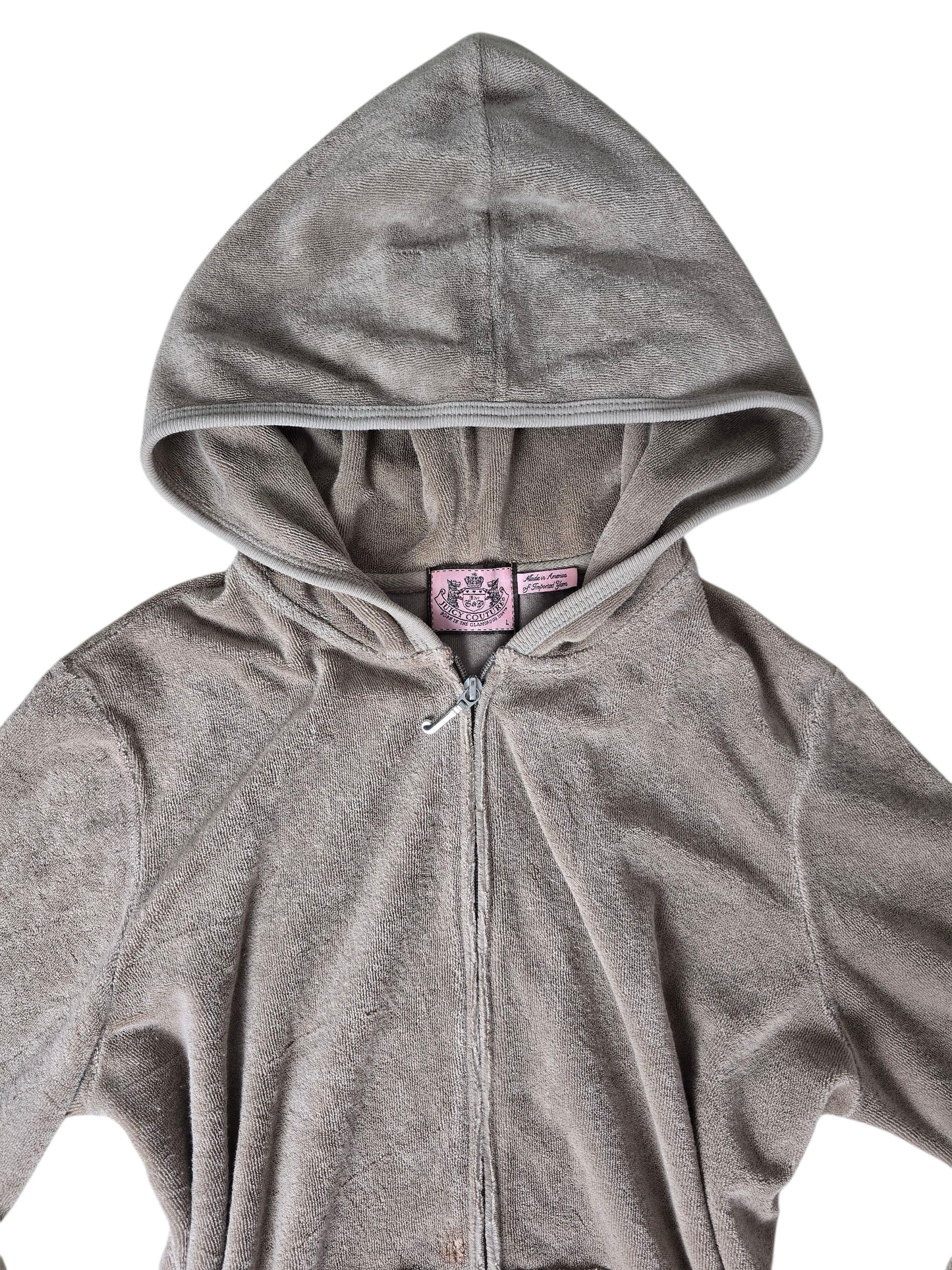 Y2k vintage Juicy couture mcbling velvet sweatshirt