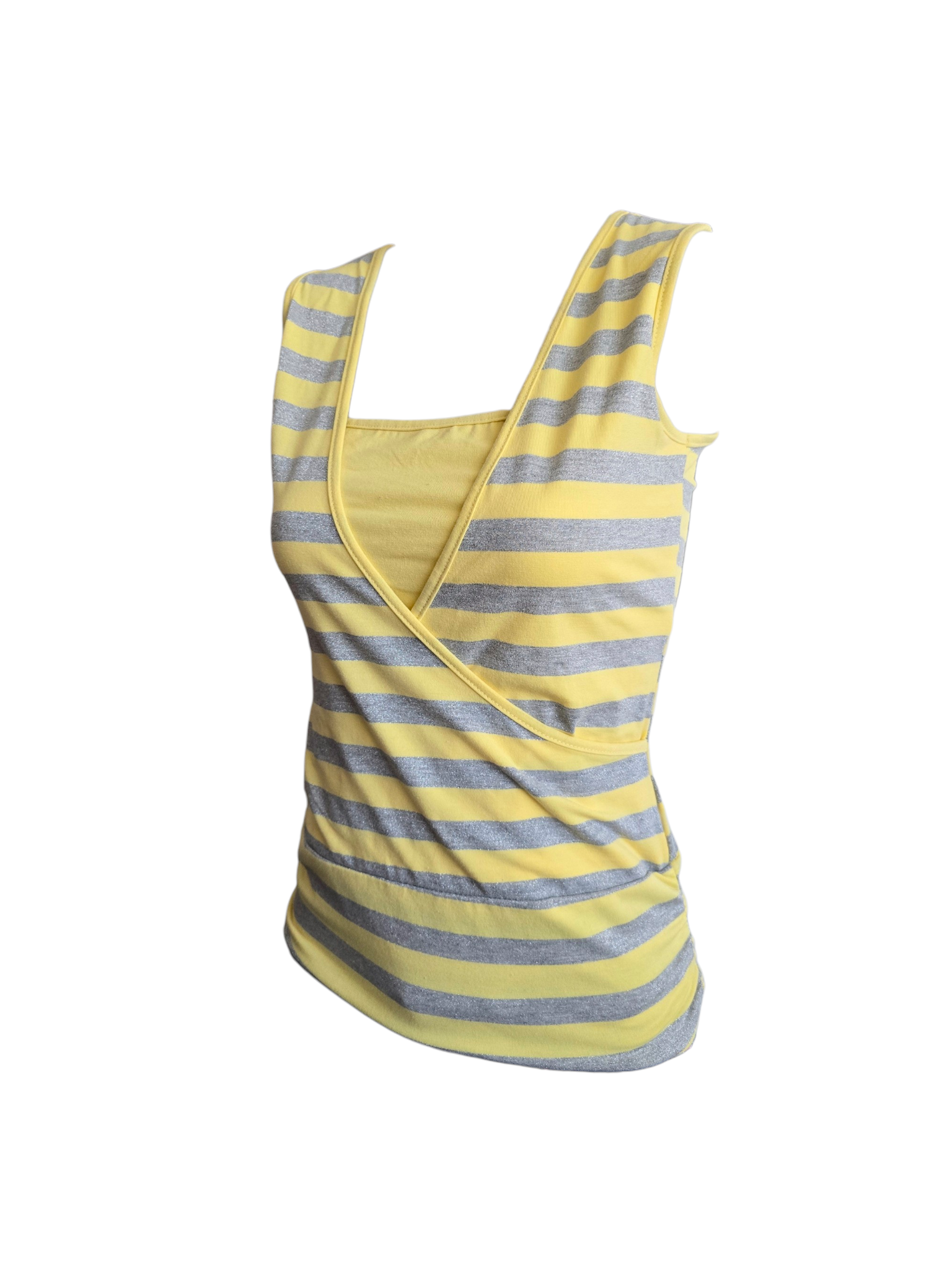 2000s vintage indie sleaze striped slouchy top - zimfriperie