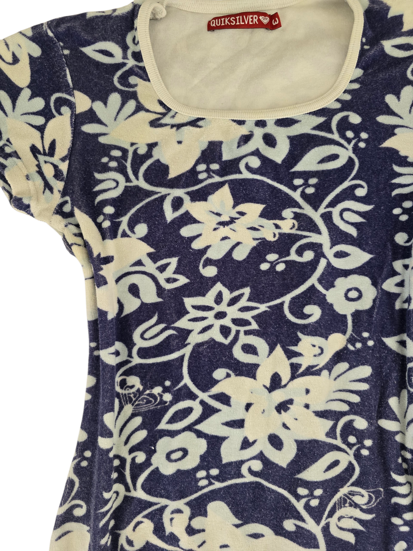 90s vintage surfwear flowers dress