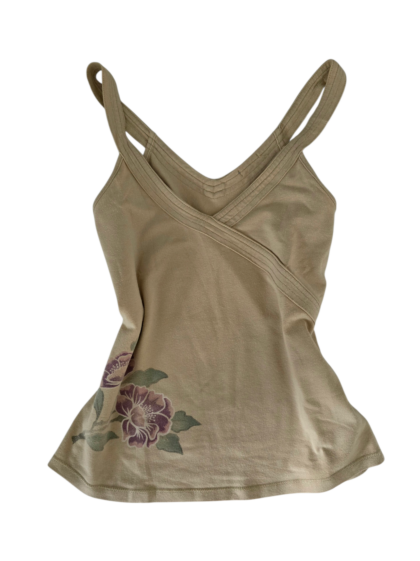 2000s vintage activewear yoga mom top