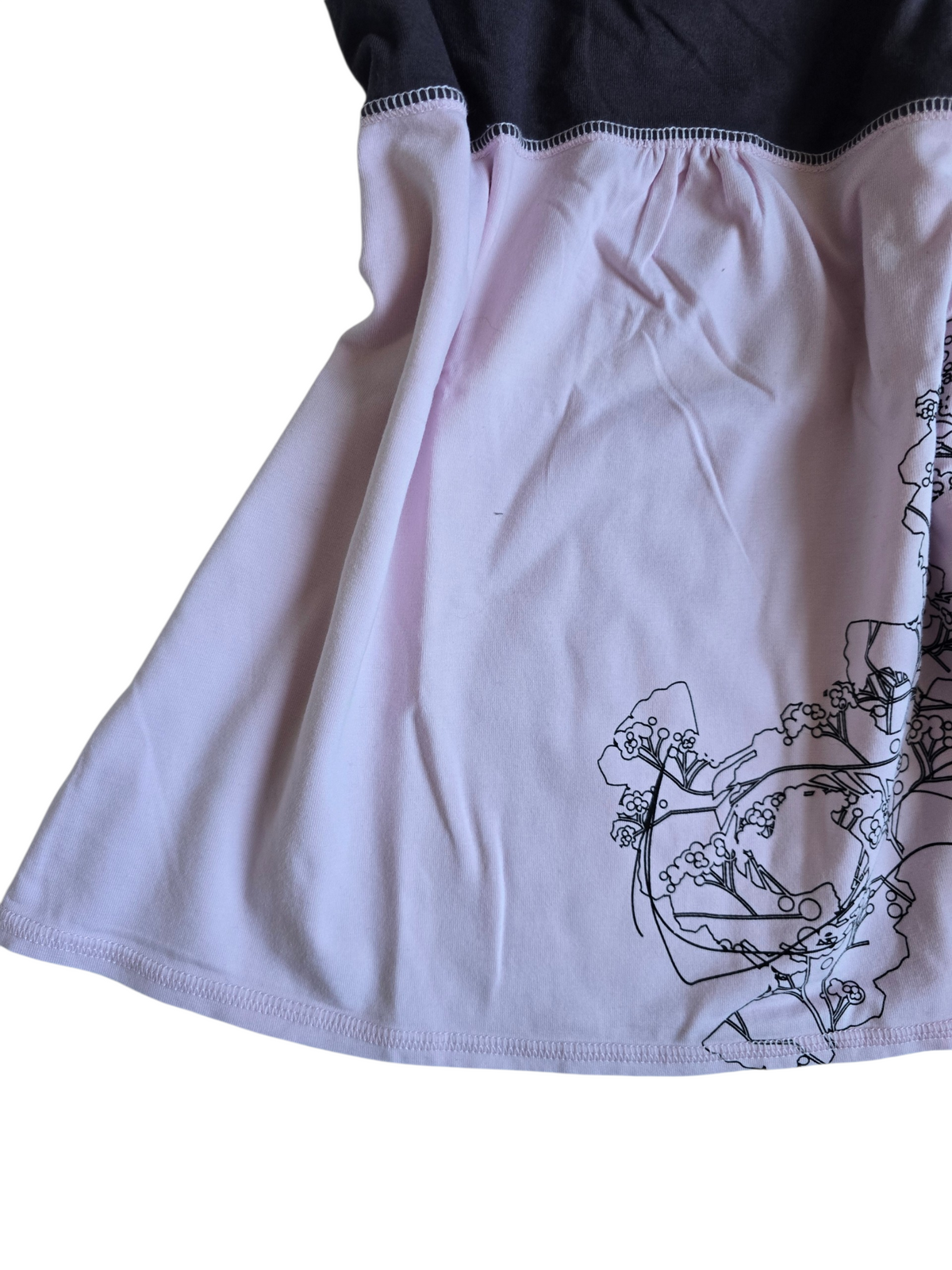 2000s vintage activewear babydoll top