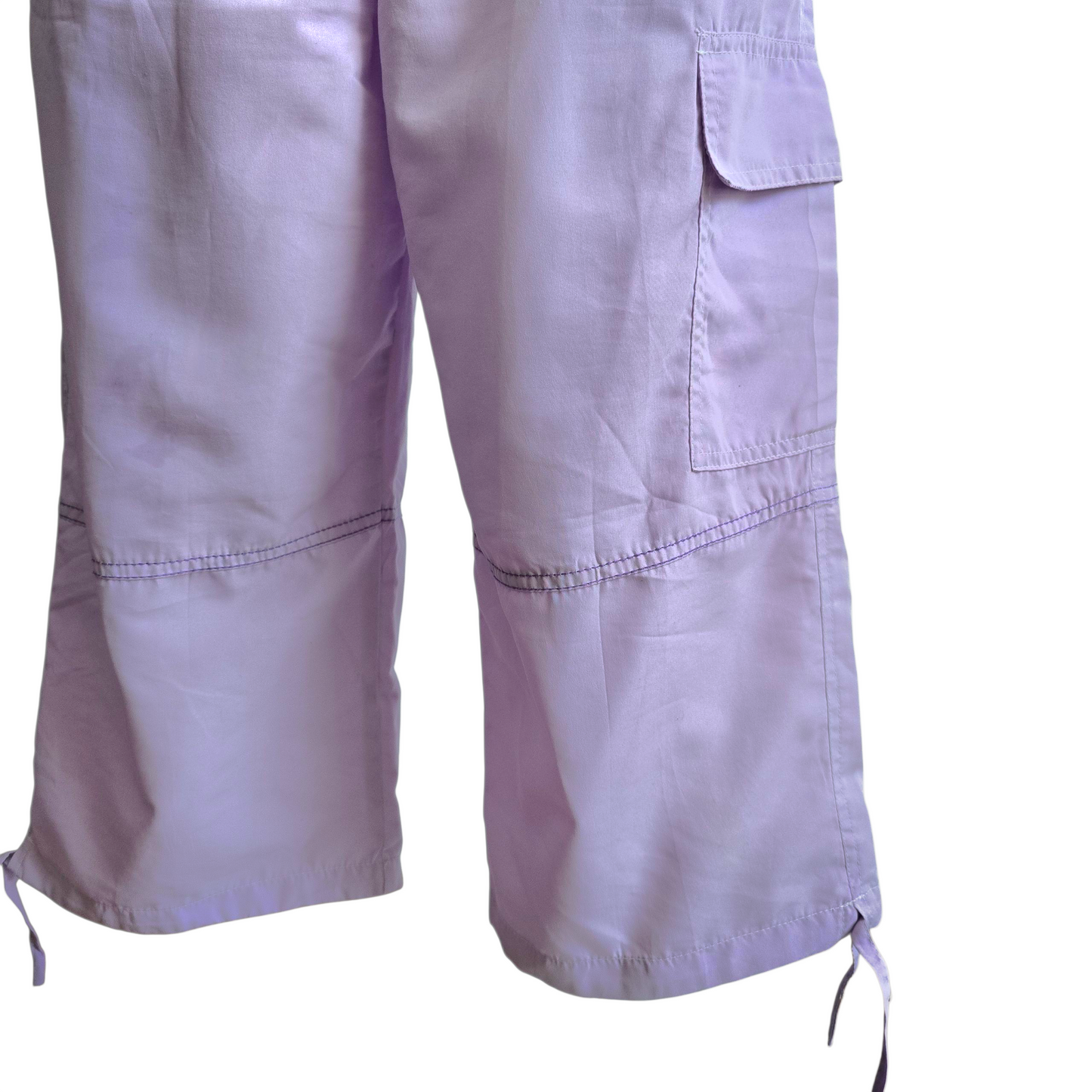 90s vintage beachwear capri pants