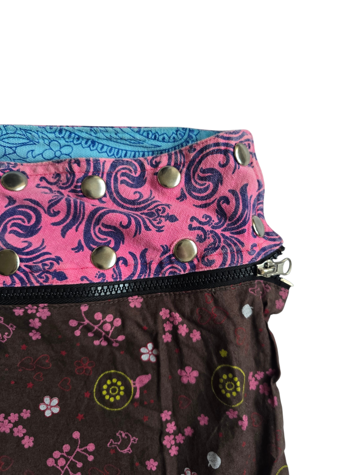 2000s vintage whimsical reversible skirt