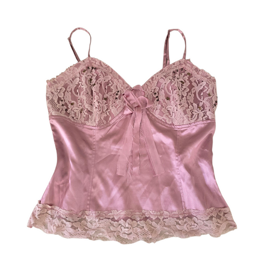 00s vintage coquette kinderwhore destroy lace top