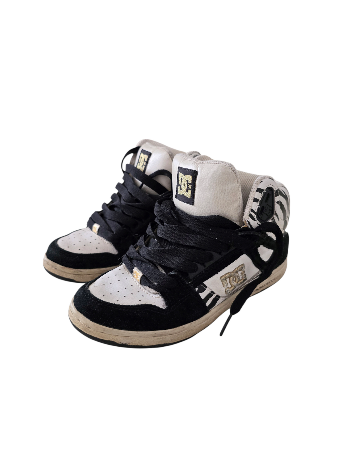 00s vintage DC swag zebra shoes - zimfriperie