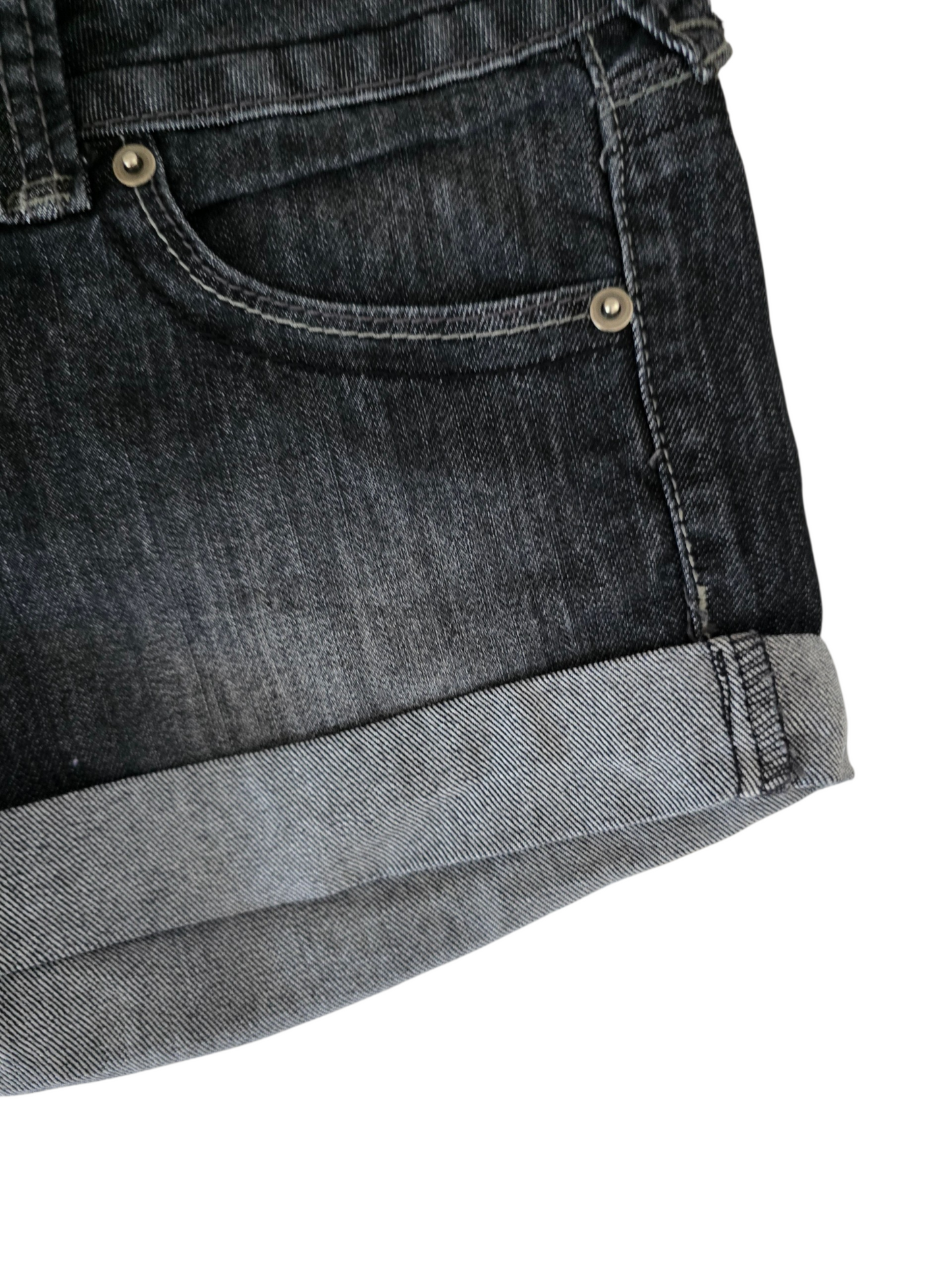 2000s vintage low waist denim short
