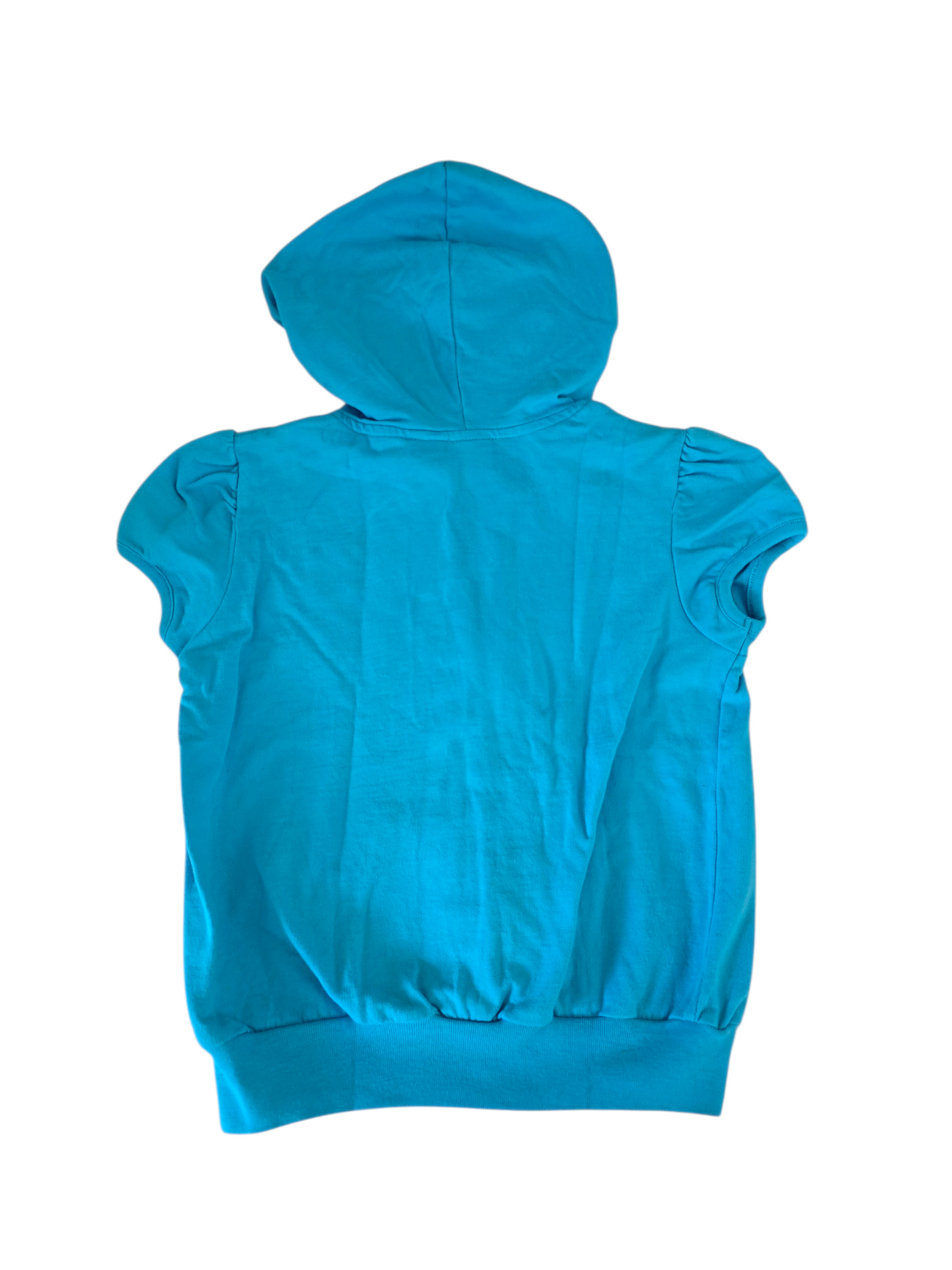 2006 vintage mcbling High school musical short blue zip sweater - zimfriperie