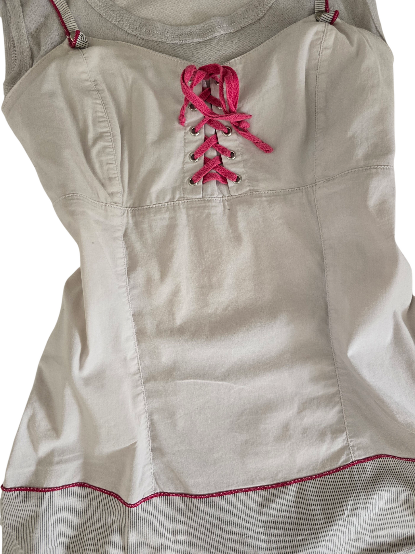 2000s vintage indie sleaze medieval top