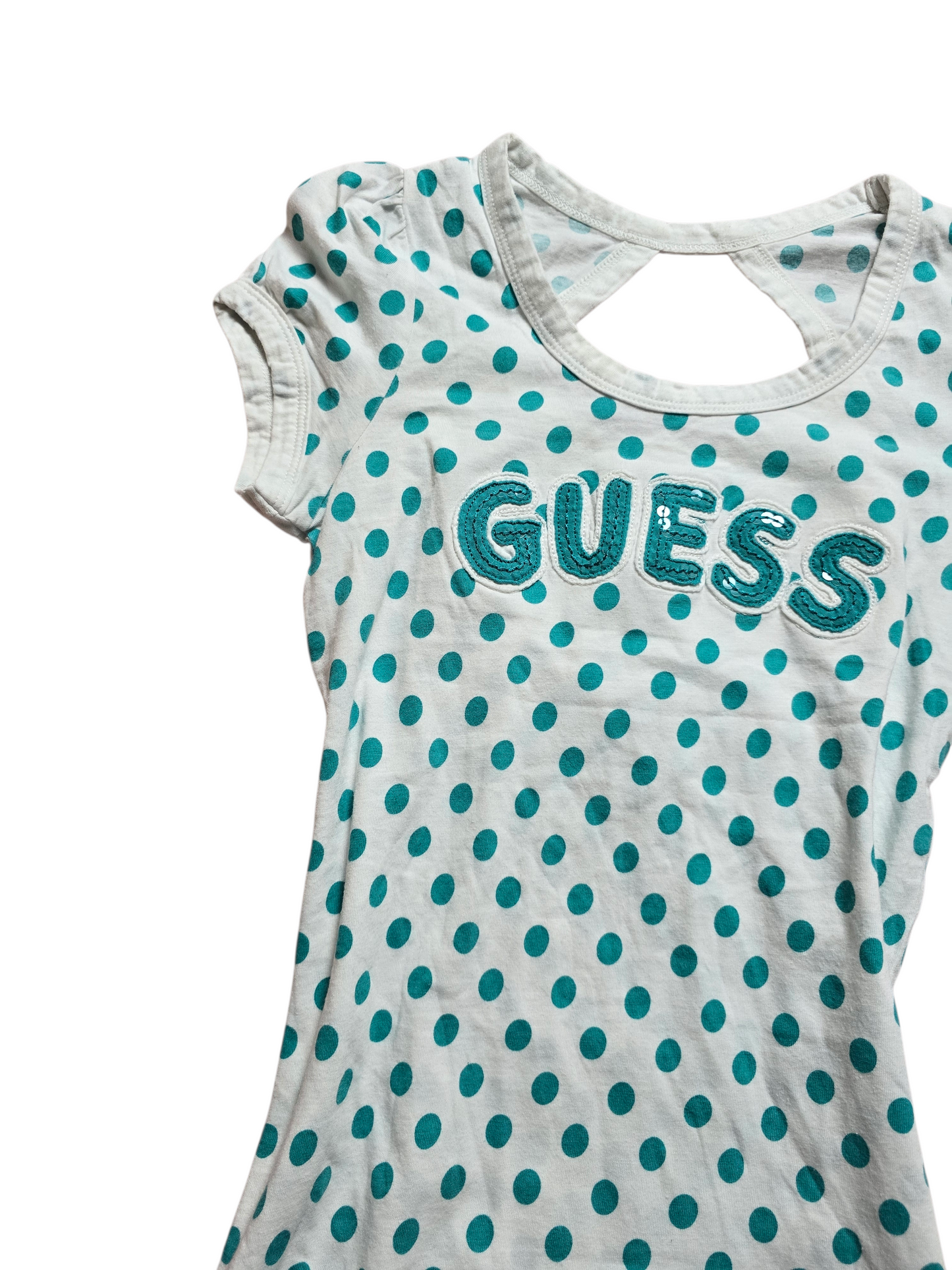00s vintage Guess polka dots fitted top - zimfriperie