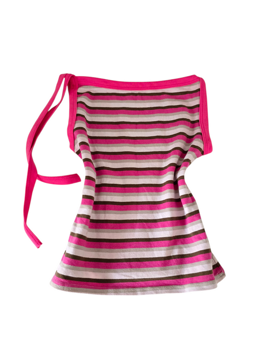 2000s vintage striped top tank 