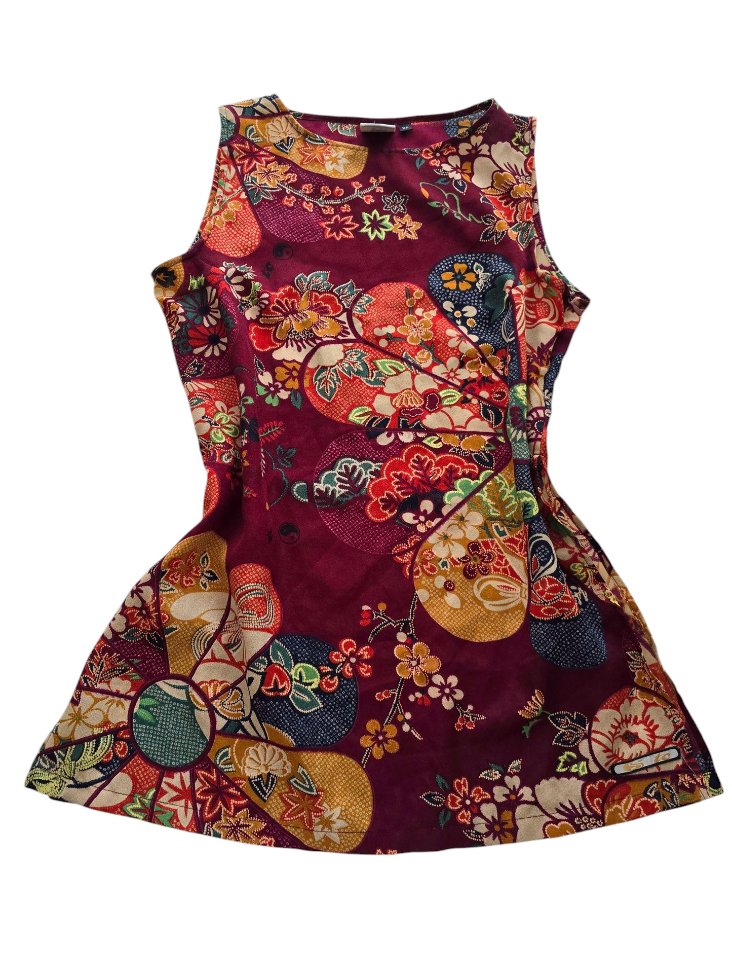 90s vintage bohemian archive Town & country top