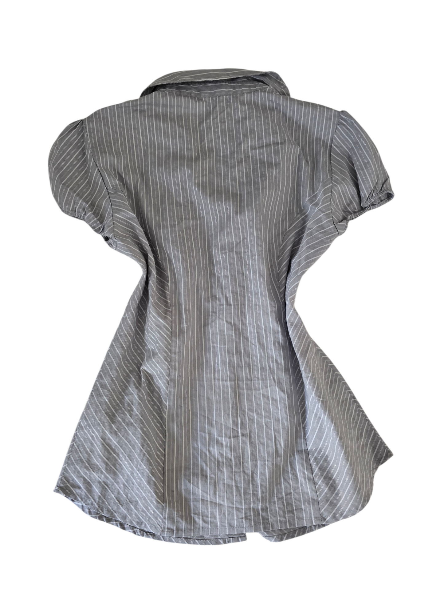 2000s vintage office striped shirt - zimfriperie