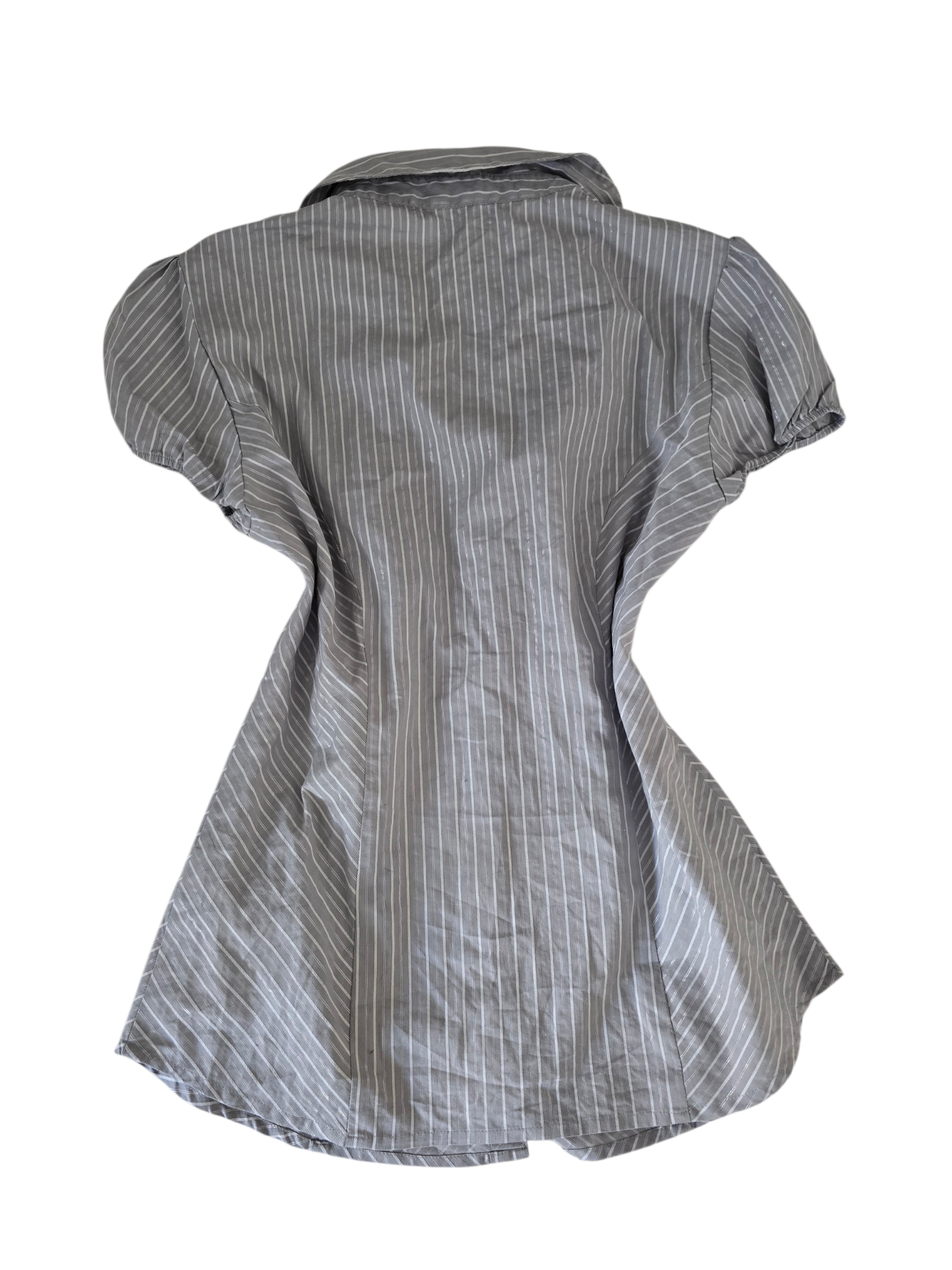 2000s vintage office striped shirt - zimfriperie
