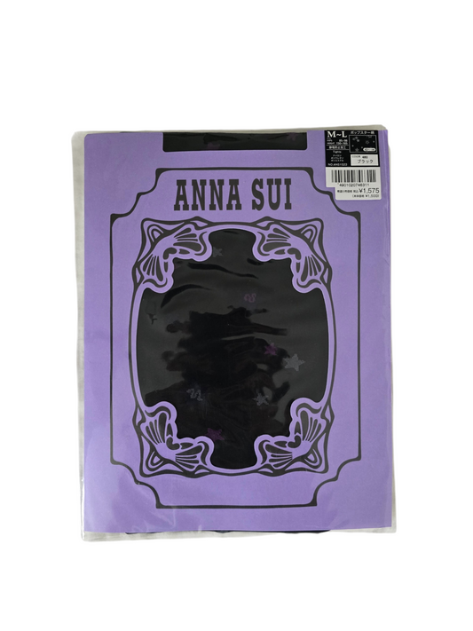 2000s vintage Anna Sui japan whimsy stars tights
