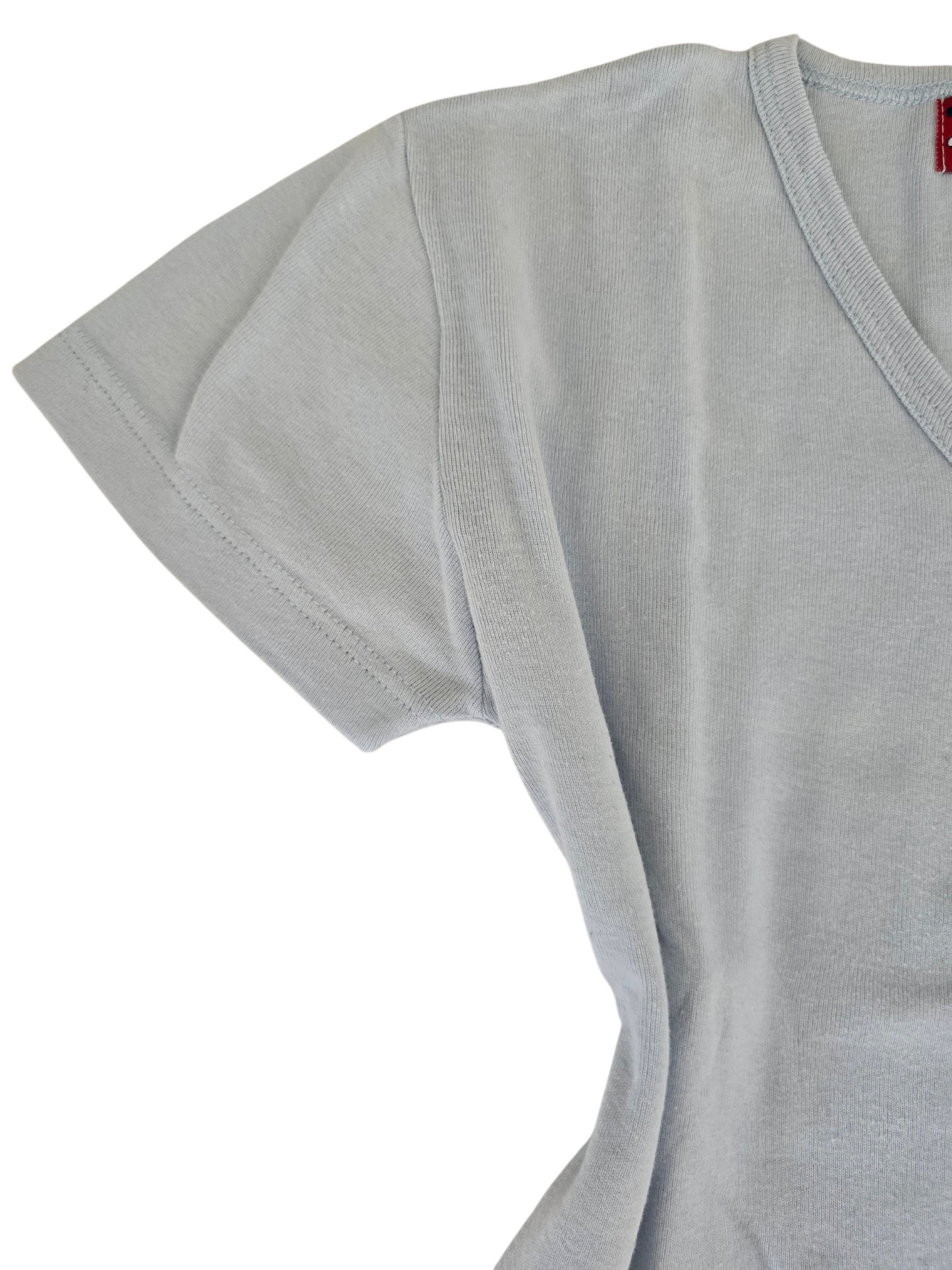 2000s vintage blue coquette tshirt