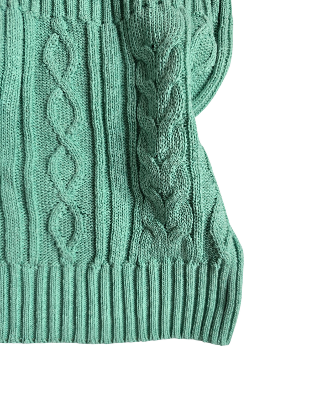 2000s vintage swag ribbed strapless teal top