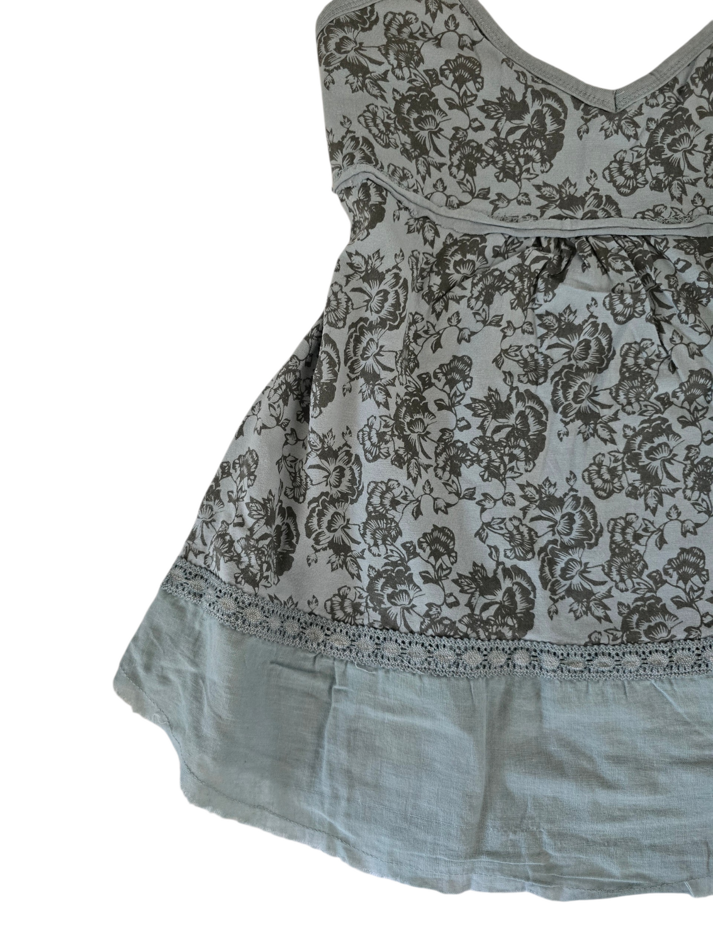 2000s vintage whimsy coquette babydoll top