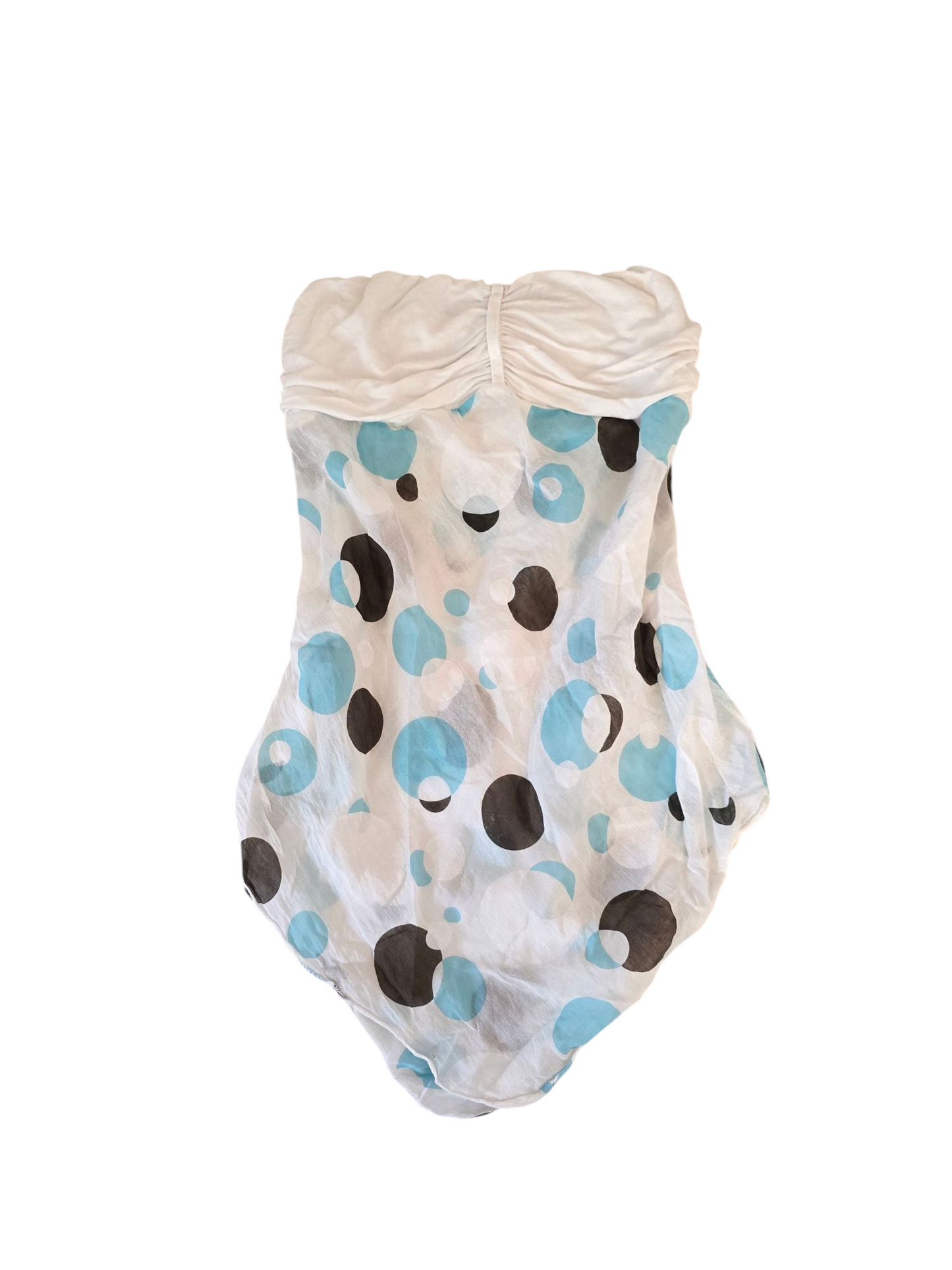 Y2k vintage off shoulder draped asymmetric top