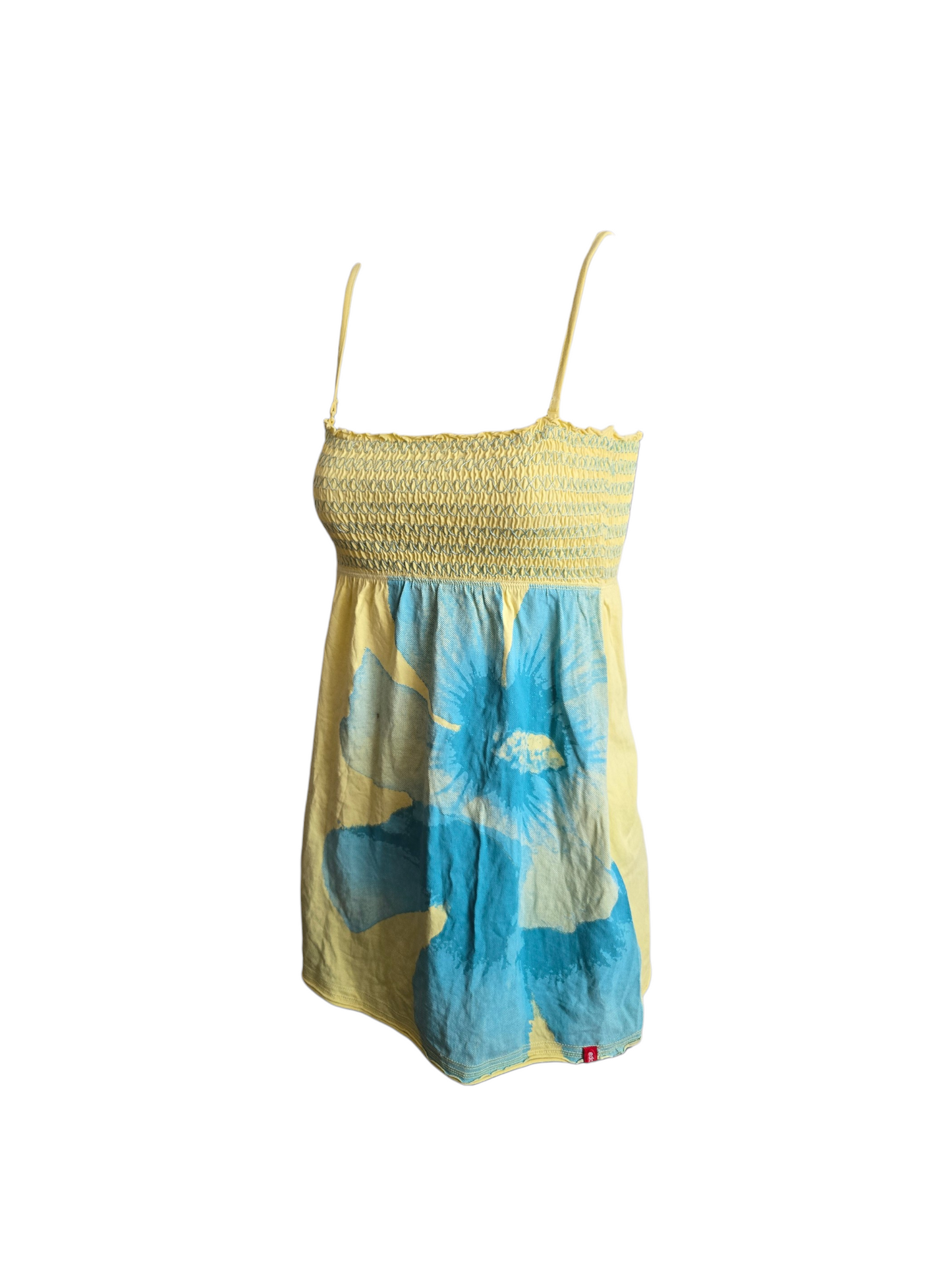 2000s vintage yellow hibiscus top - zimfriperie