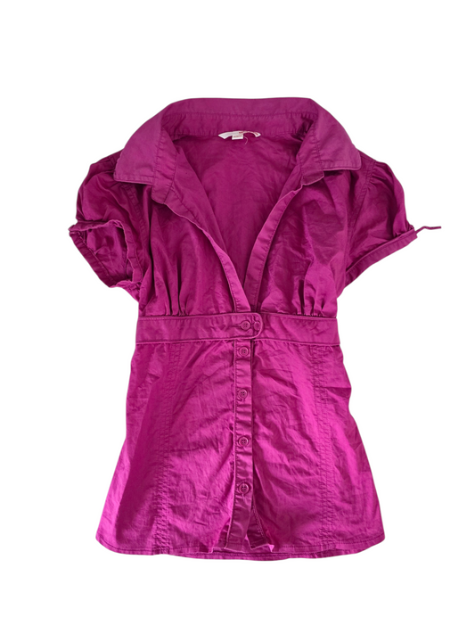 2000s coquette office vintage shirt top