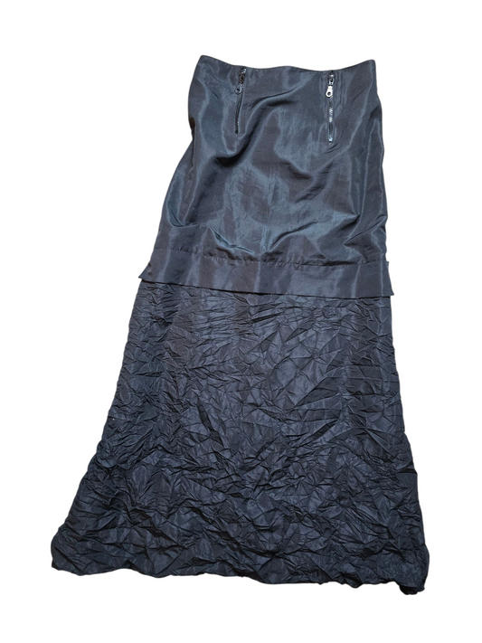 00s vintage dark coquette long skirt