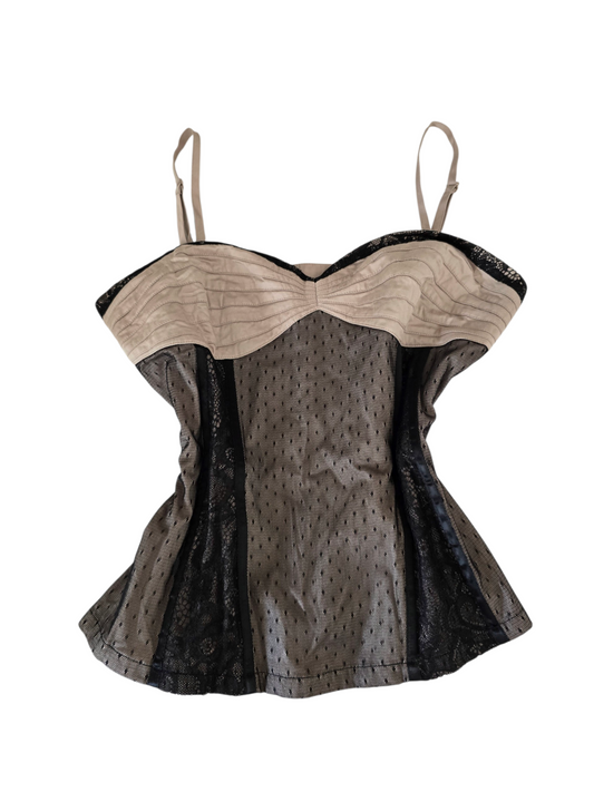 2000s vintage whimsigoth babydoll corset top - zimfriperie