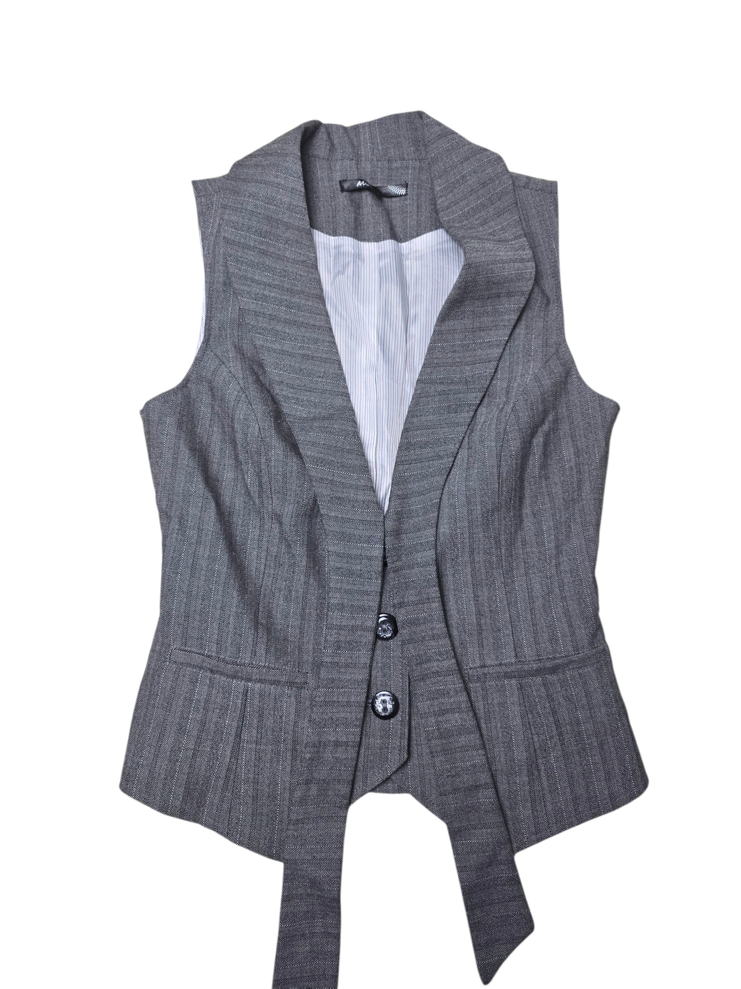 00s vintage office striped top