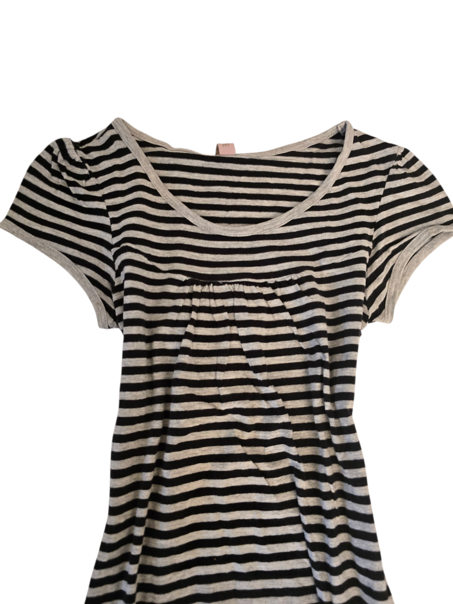 2000s vintage coquette babydoll striped top - zimfriperie
