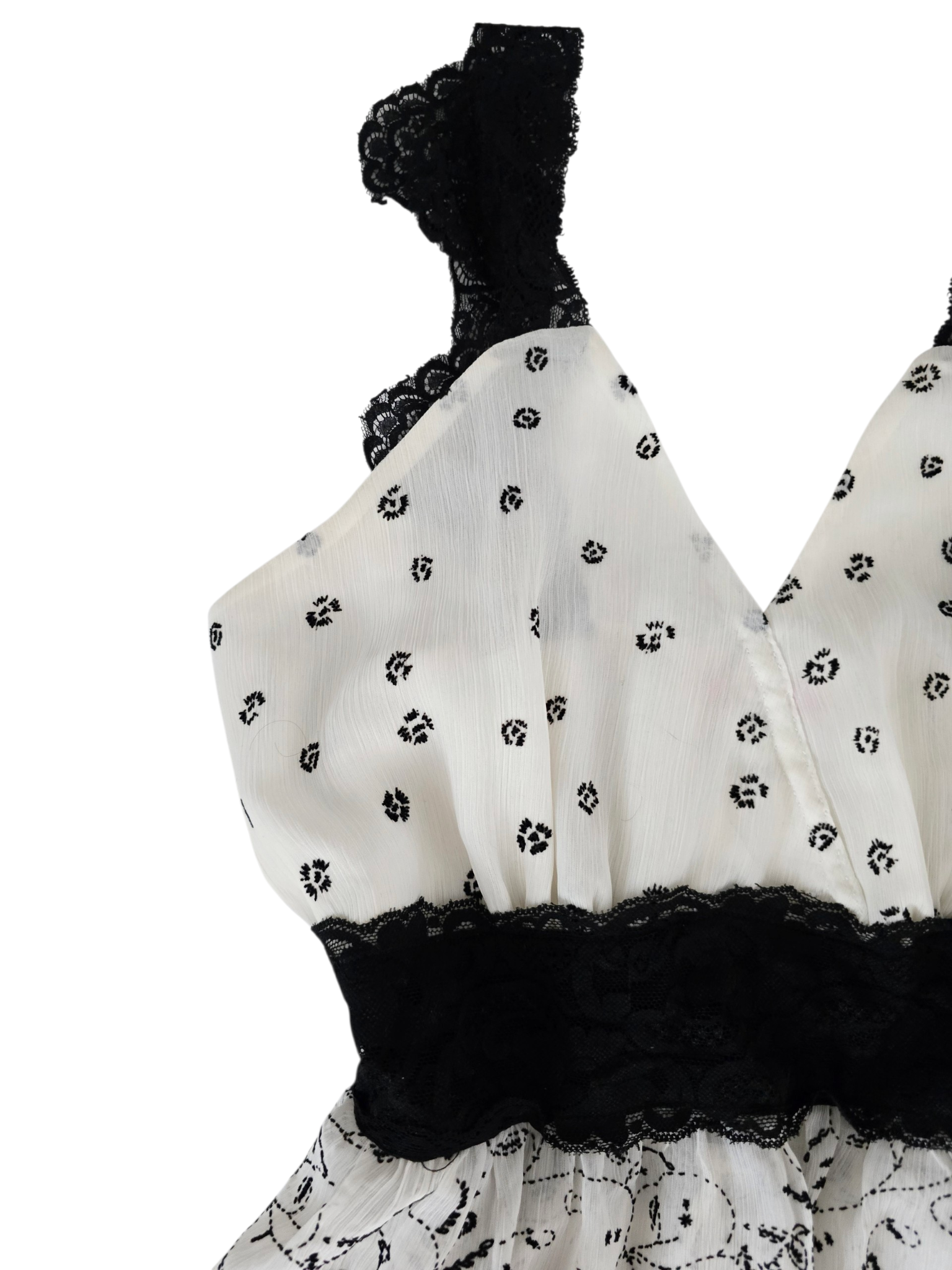 2000s vintage whimsical babydoll top - zimfriperie