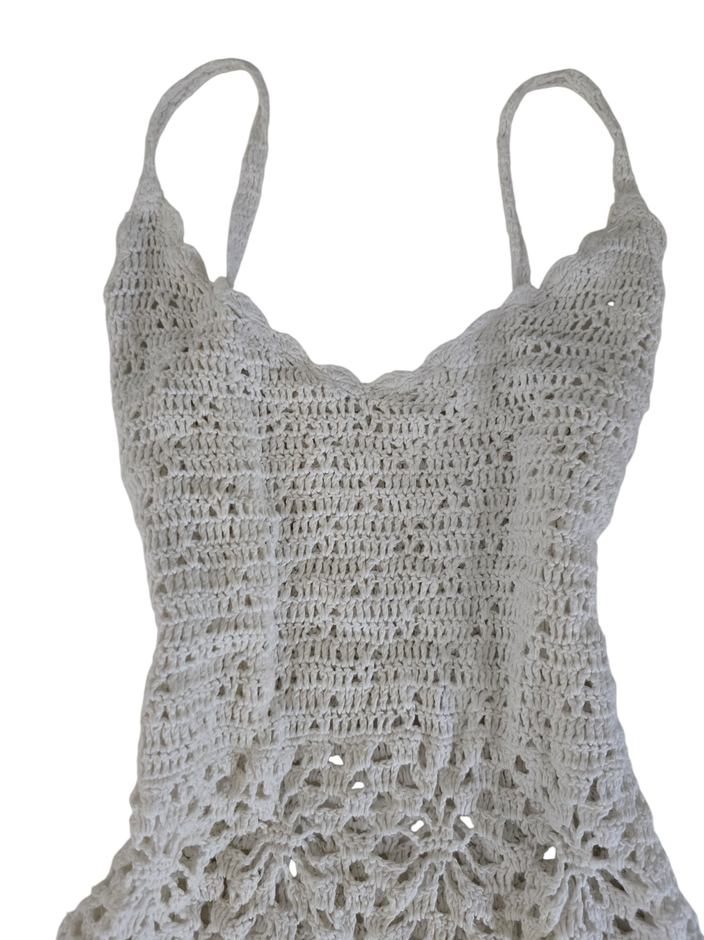 2000s vintage boho fairy crochet top