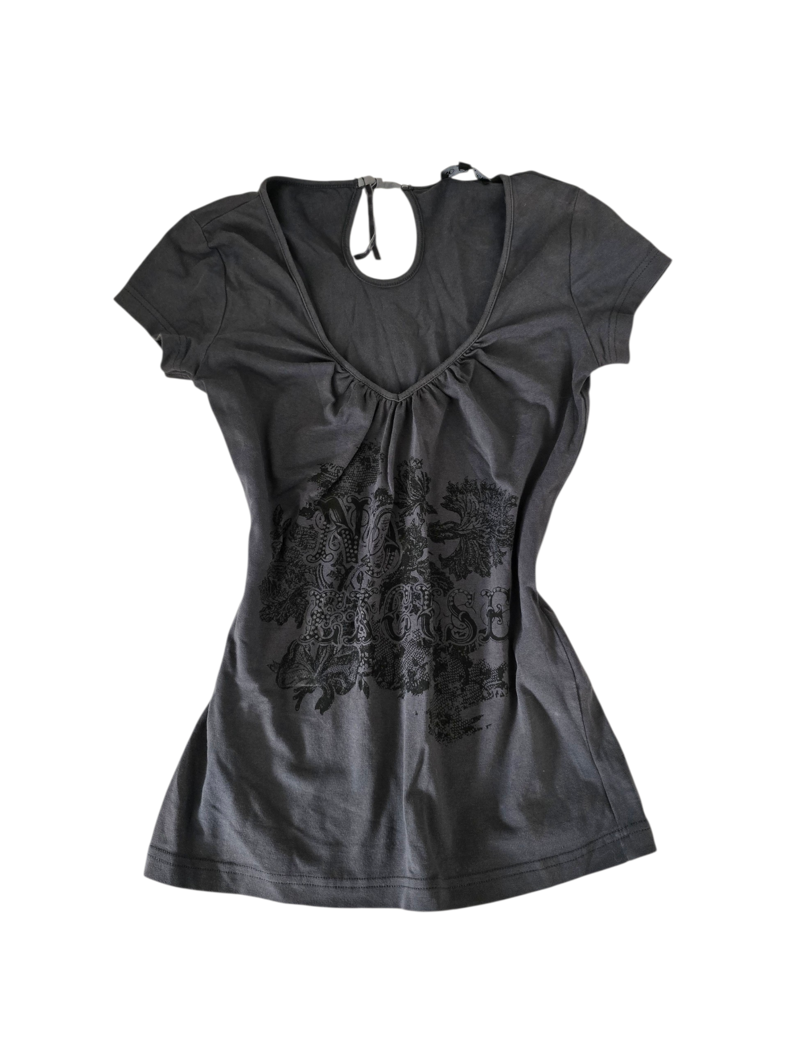 2000s vintage softgrunge printed top - zimfriperie