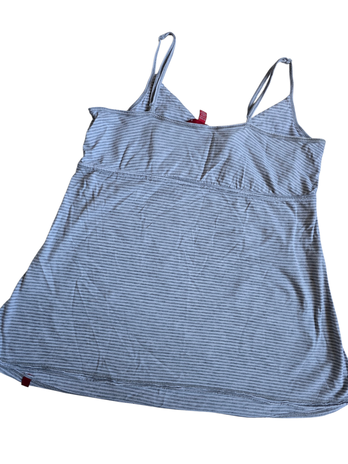 2000s vintage softgrunge babydoll striped top
