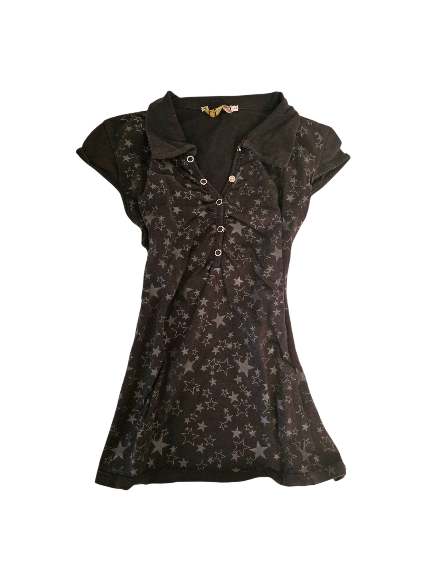 2000s vintage scene emo stars button up top - zimfriperie