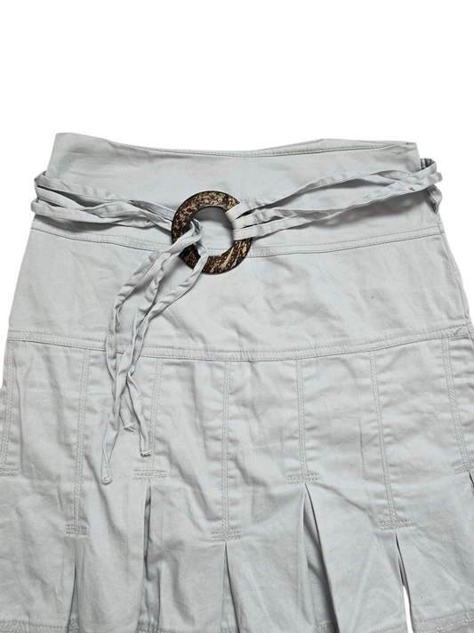 00s vintage pleated low waist skirt - zimfriperie