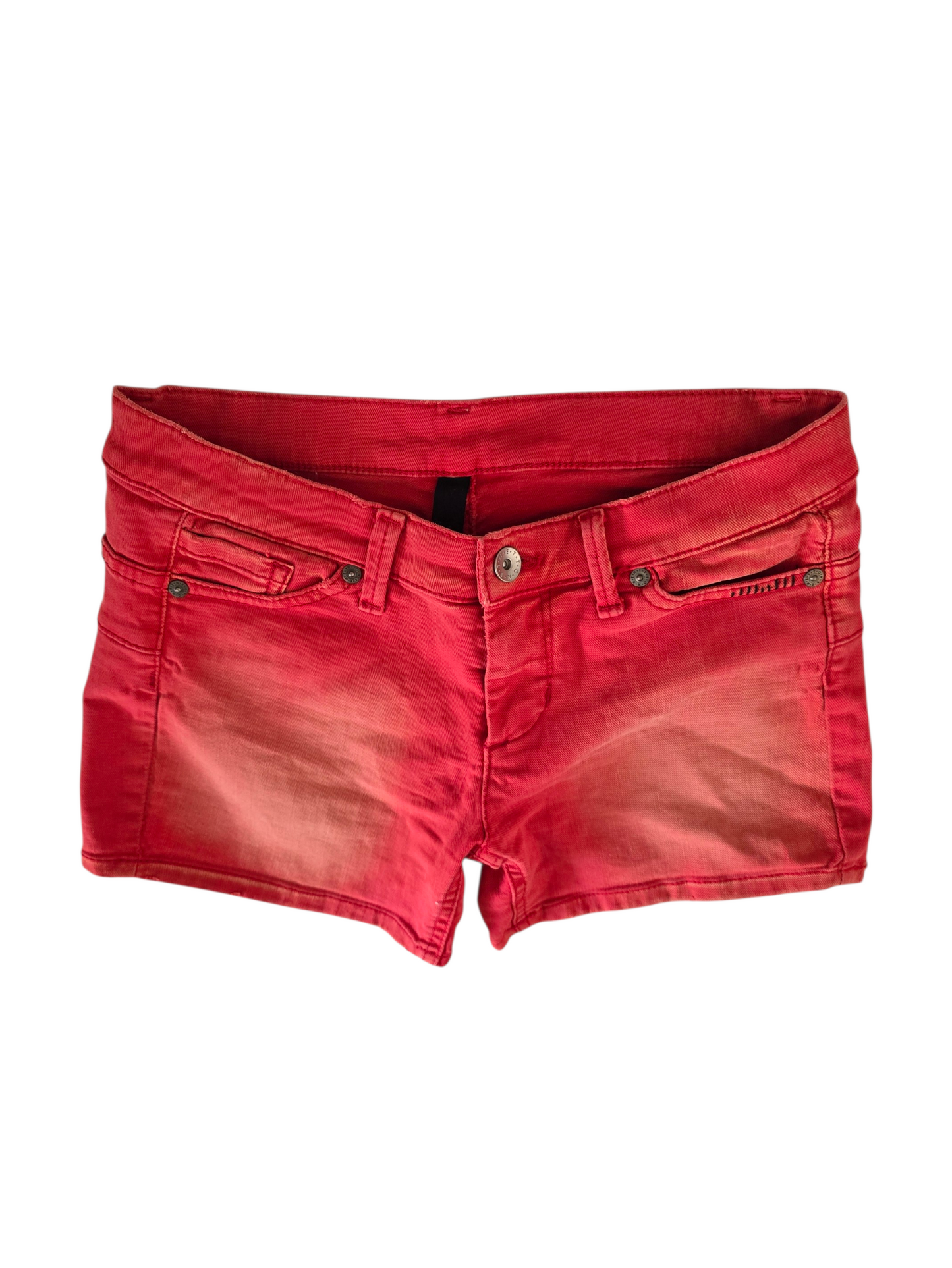 2000s vintage indie red short - zimfriperie