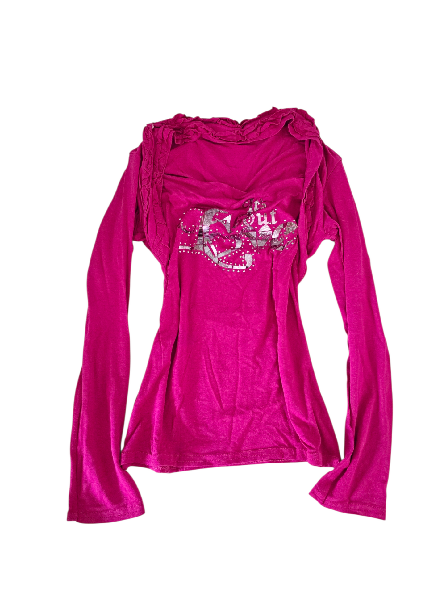 2000s vintage mcbling top