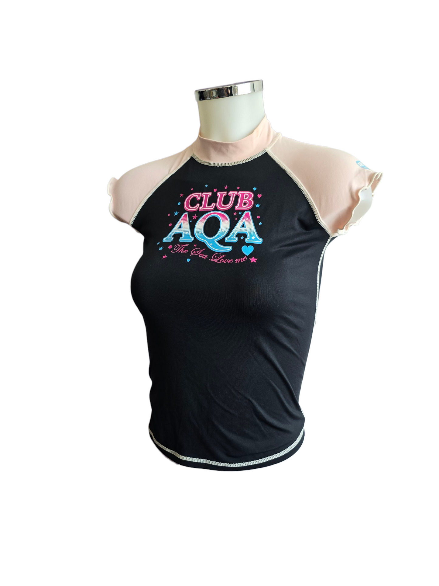 Y2k vintage surfwear girly top