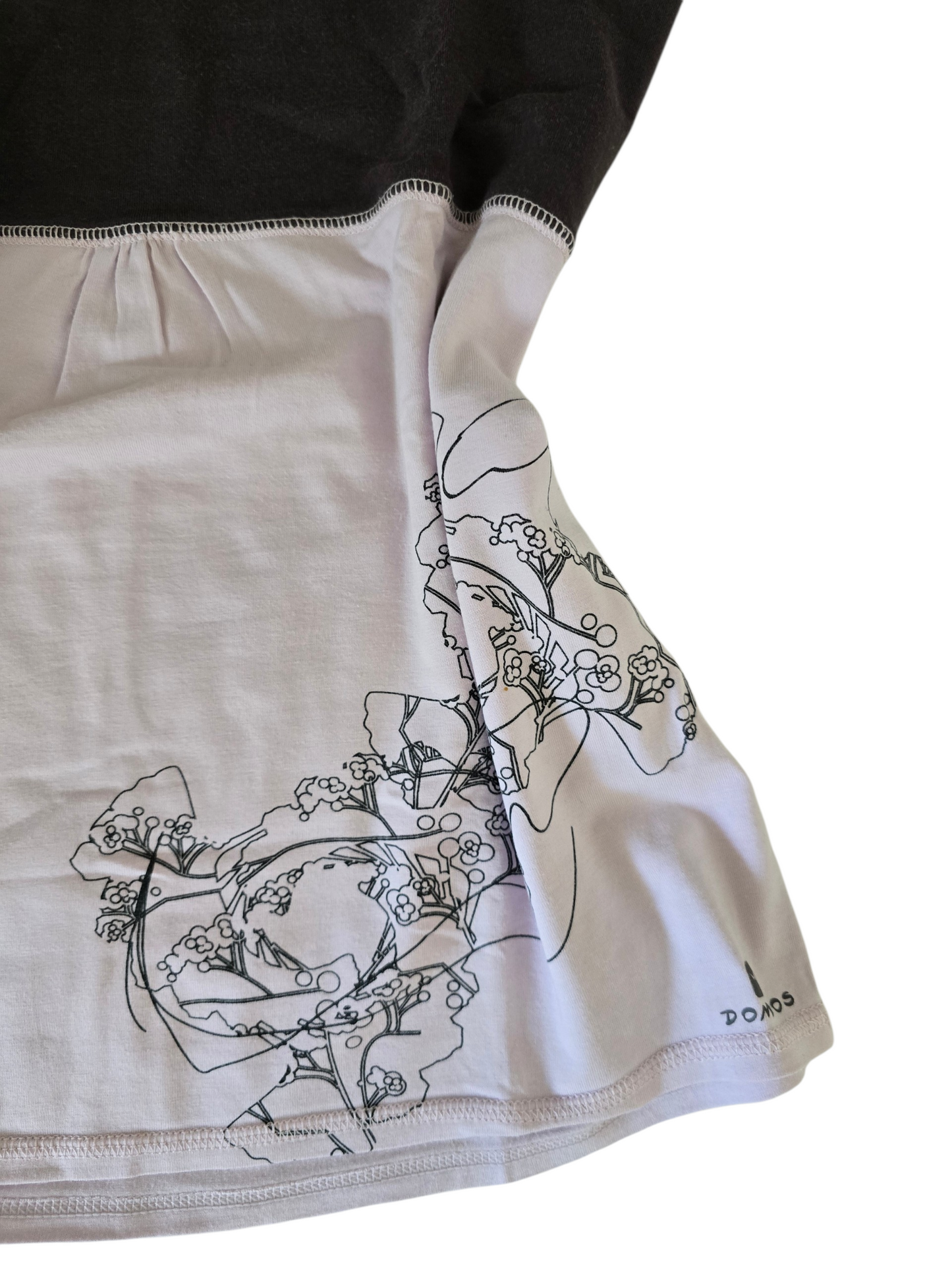 2000s vintage yoga mom babydoll top