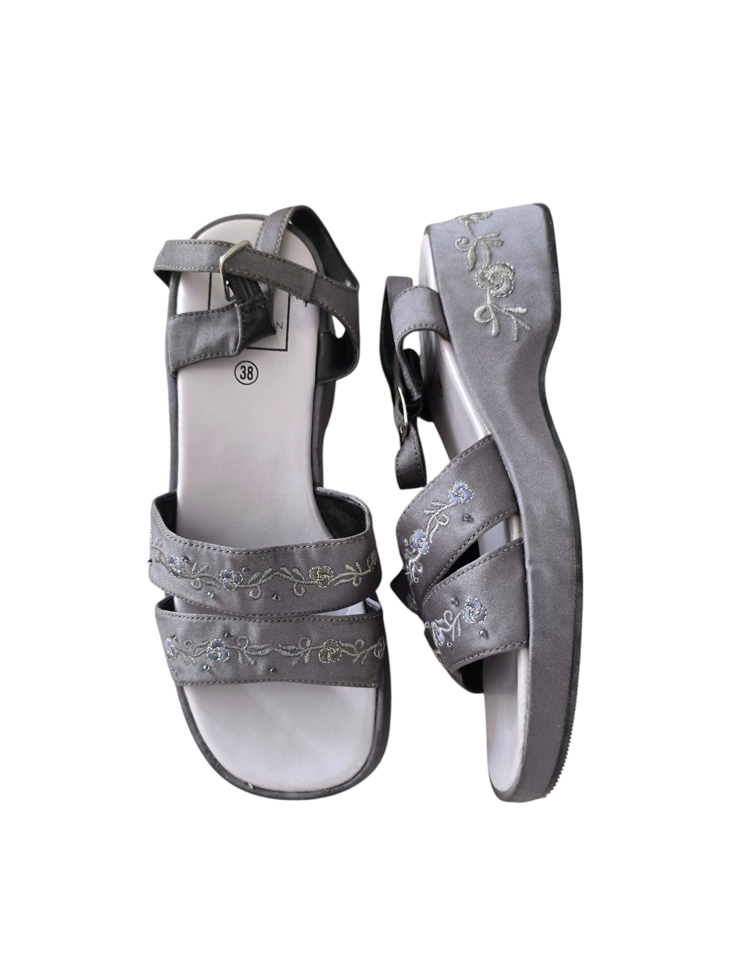 90s vintage platform fairy sandals