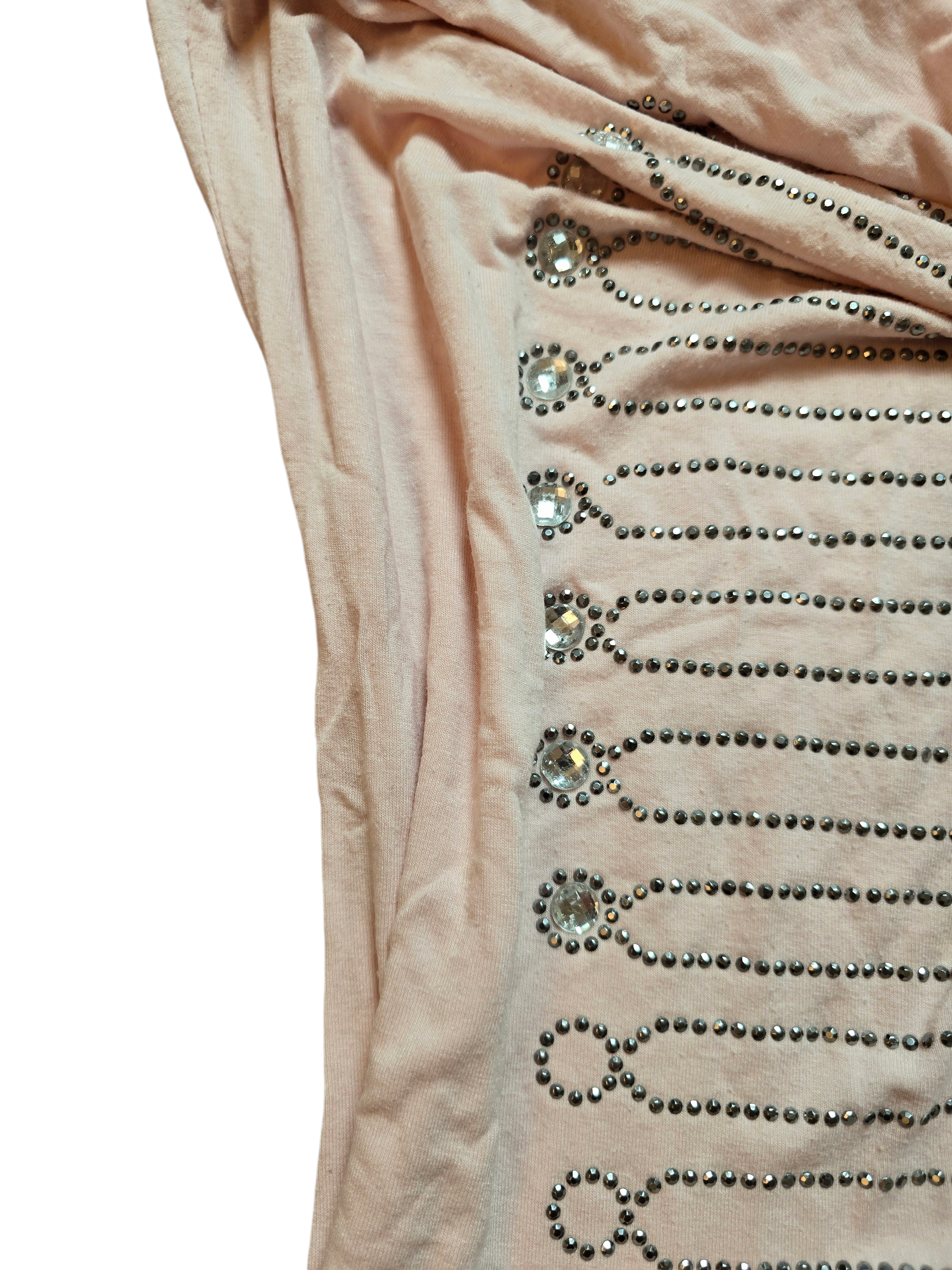 00s vintage pink indie sleaze officier top - zimfriperie