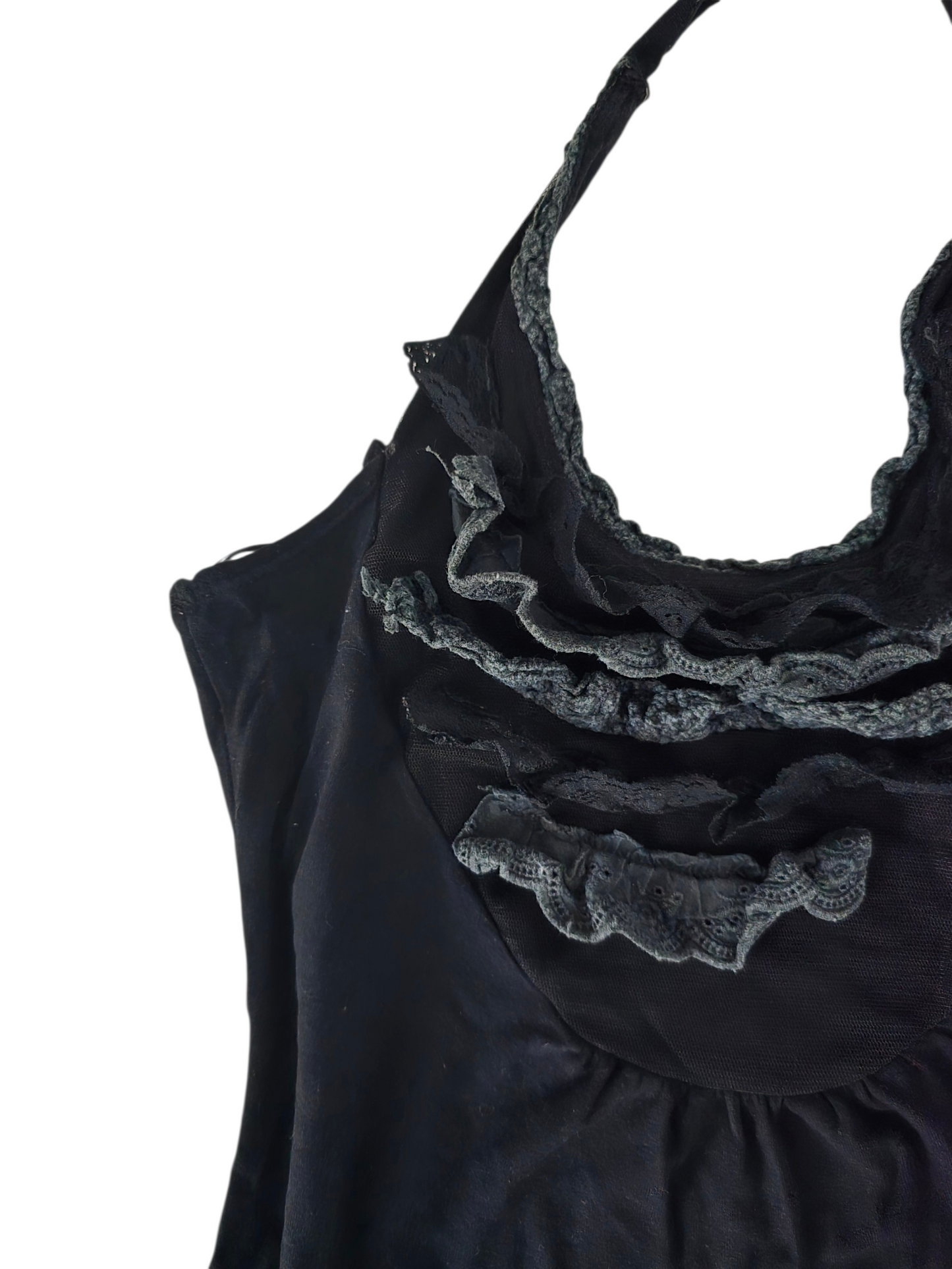 2000s vintage whimsigoth babydoll backless top - zimfriperie
