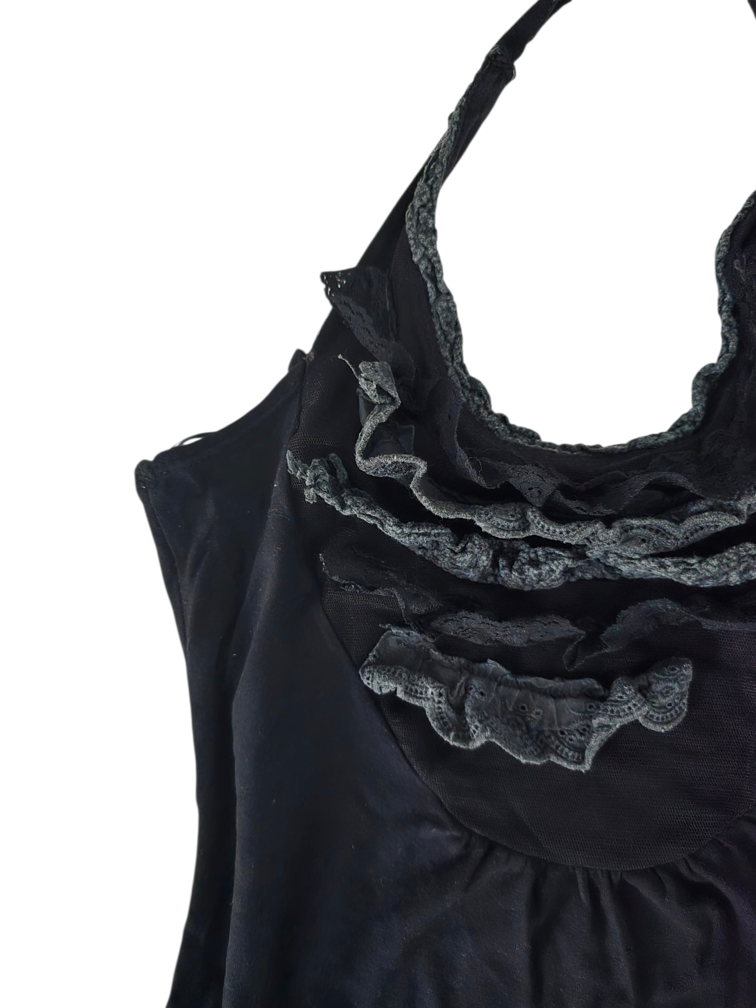 2000s vintage whimsigoth babydoll backless top - zimfriperie