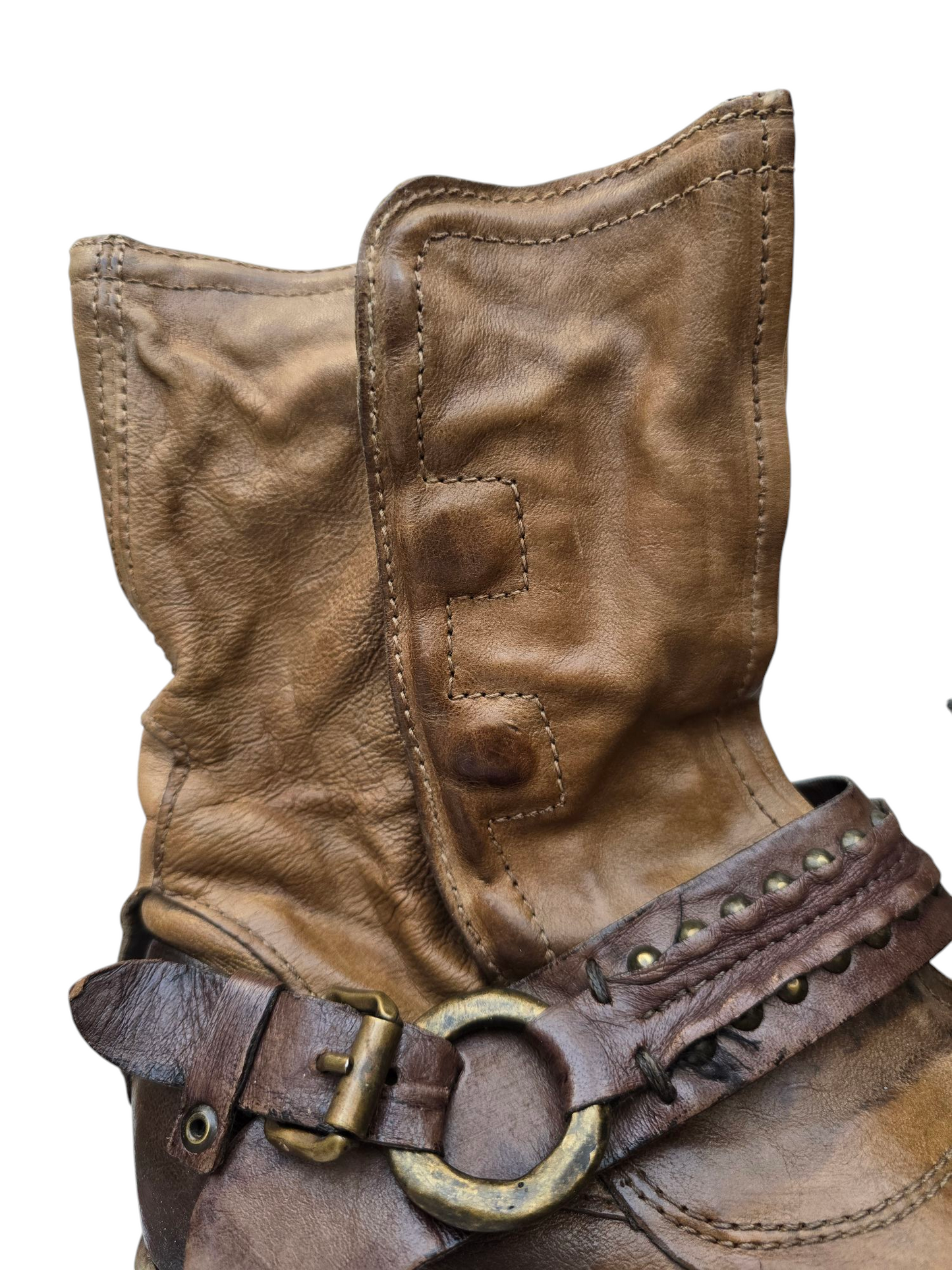 Y2k vintage biker boots