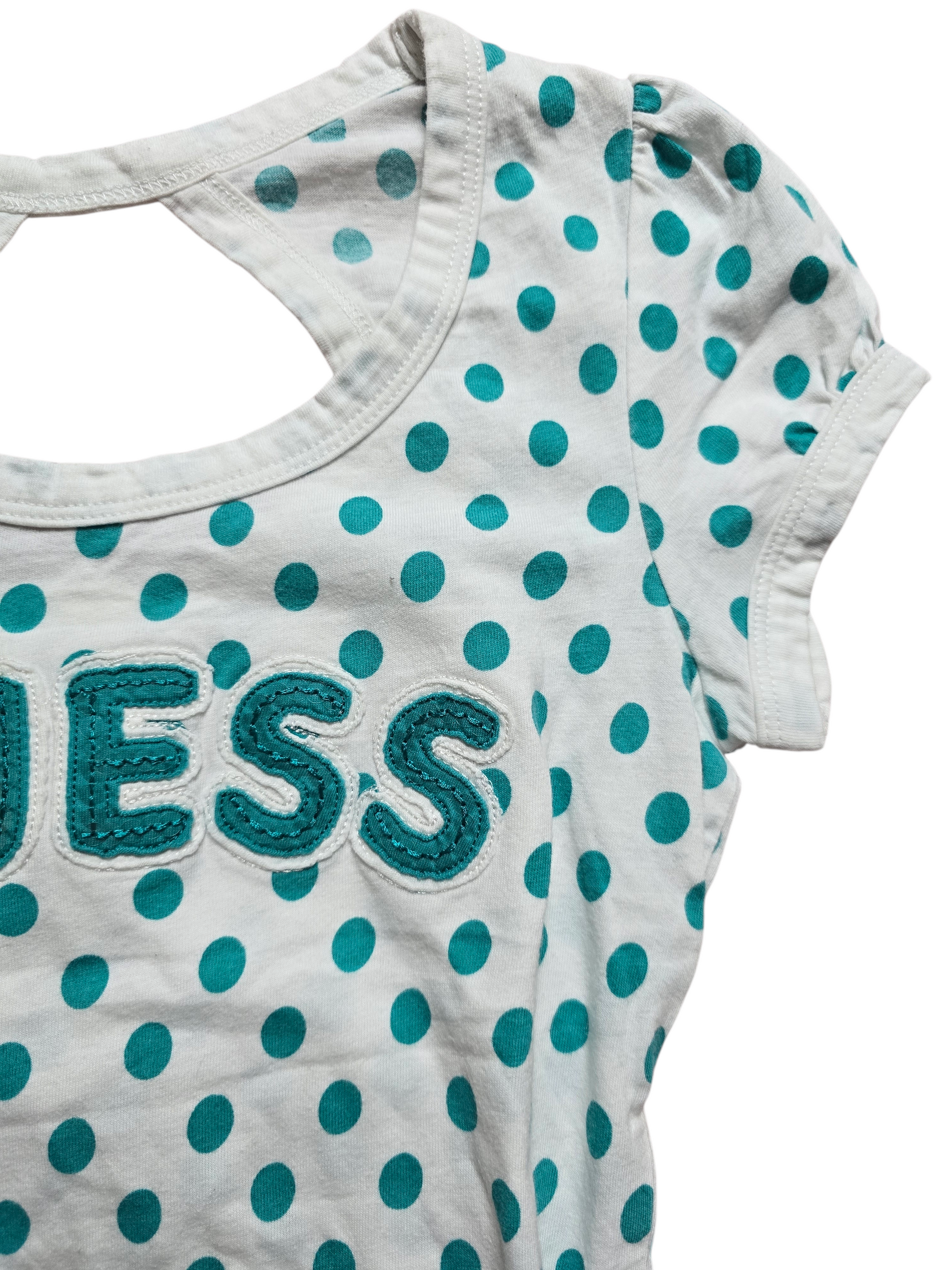 00s vintage Guess polka dots fitted top - zimfriperie